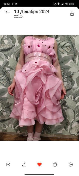 Платье от 2х - до 6  лет