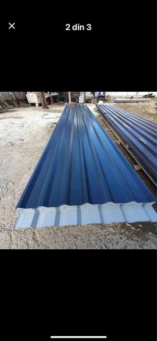 Gard din tabla cutata H35 pret de producator gri antracit maro rosu gr