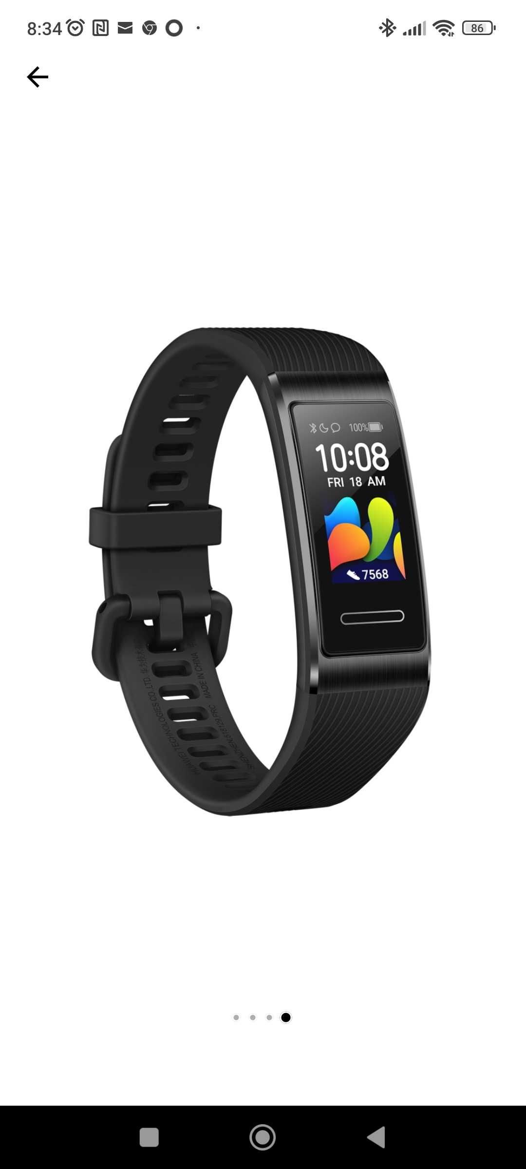 vand bratara fitnes huawei band 4 Pro