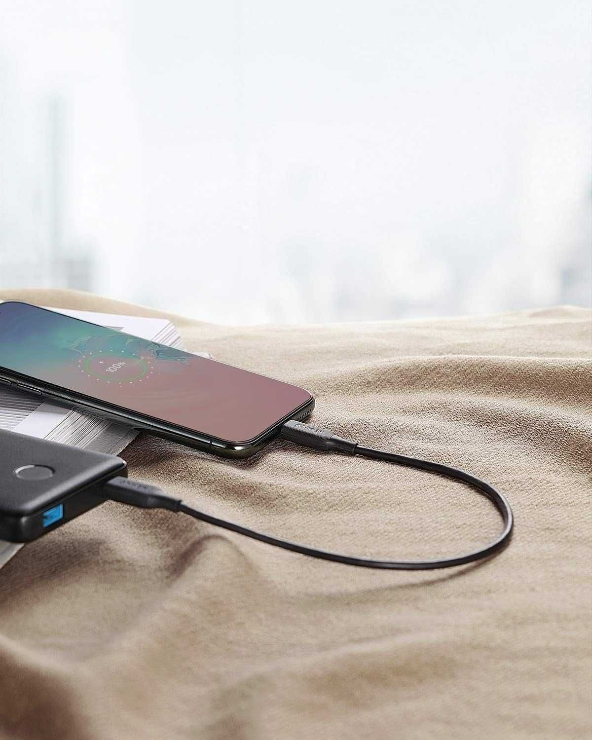 Anker PowerLine III USB-C към USB-C кабел, 60W,30cm дължина