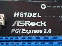 Asrock H61DEL 1155