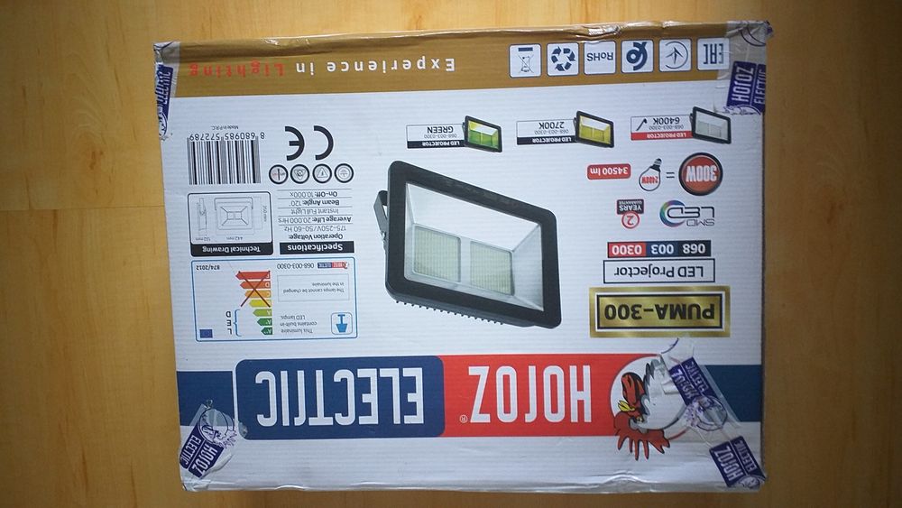 Proiector puternic 2400w cu leduri SMD 300W