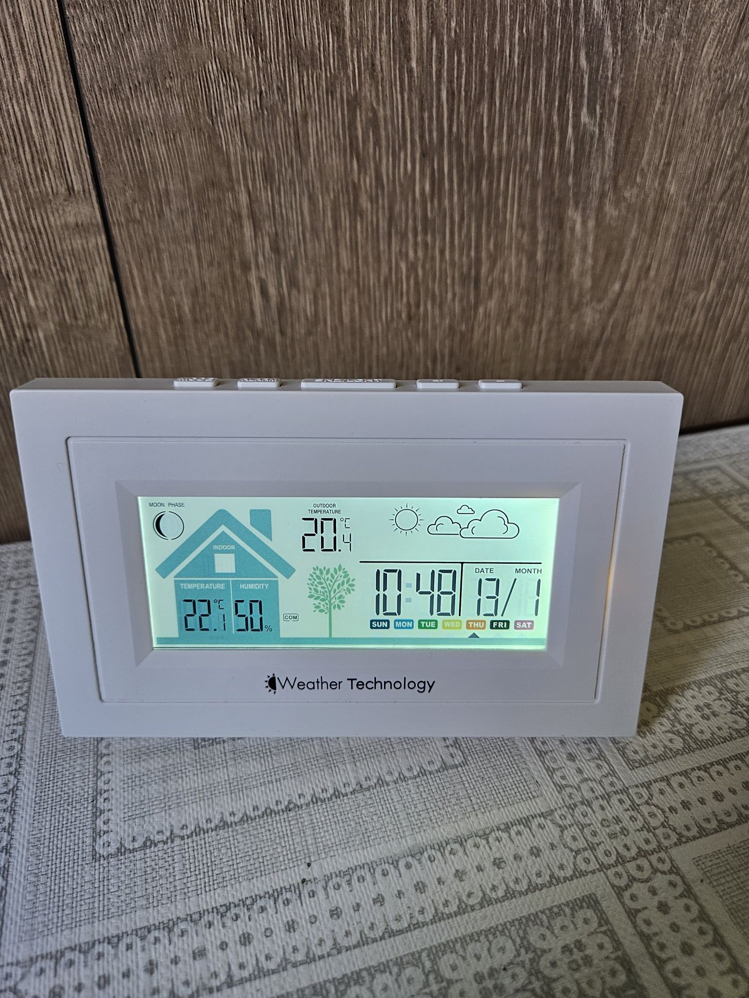 Statie meteo cu ceas digital,Atlas ( Franța)