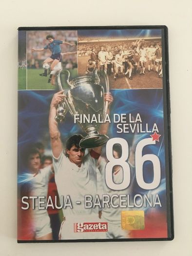 DVD Finala de la Sevilla '86 Steaua - Barcelona
