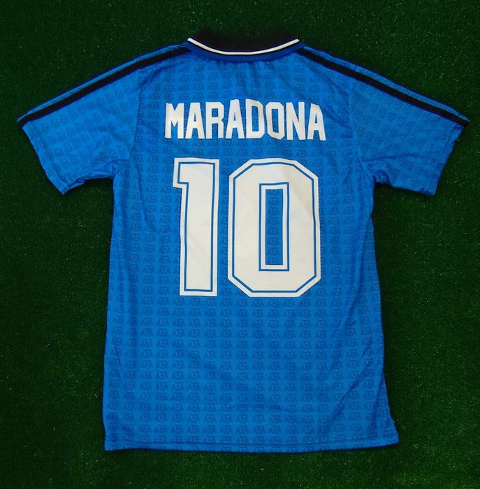 Мъжка тениска фланелка блуза Napoli Maradona emporio armani