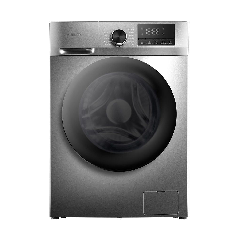 Нова инверторна пералня Muhler IWM814SA, Steam Wash, 8kg