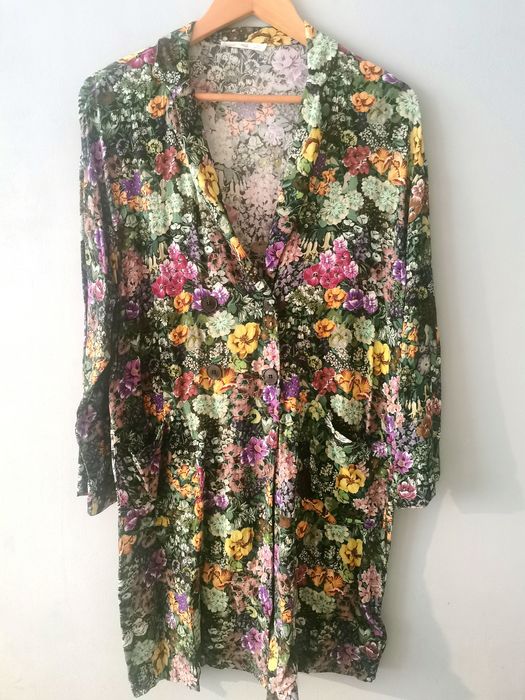 Blazer/kimono cu nasturi Mango