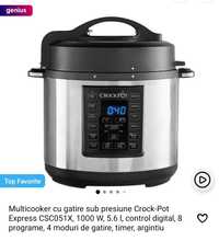 Multicooker Crock-Pot 12 in 1, nou, sigilat