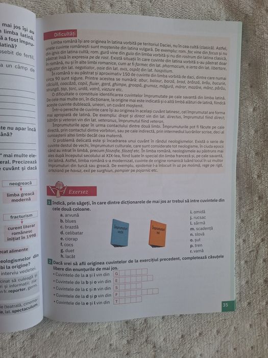 Limba si literatura romana clasa 7 si 8