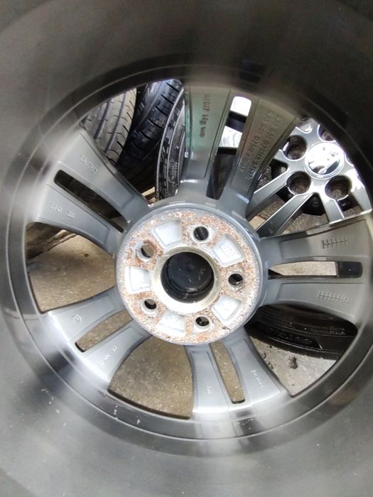 Vând Set Jante Aliaj 5x100 + Cauciucuri 205/50/17 Aproape NOI Fabia