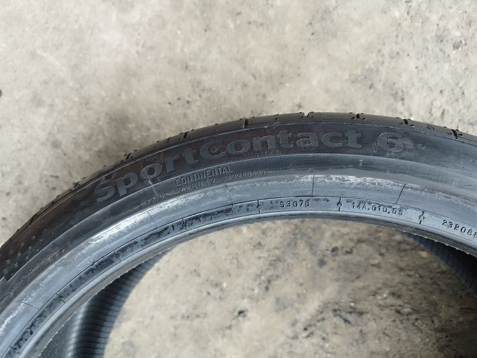 2 anvelope de vară  noi Continental PremiumContact6 225/35/19 dot 2018