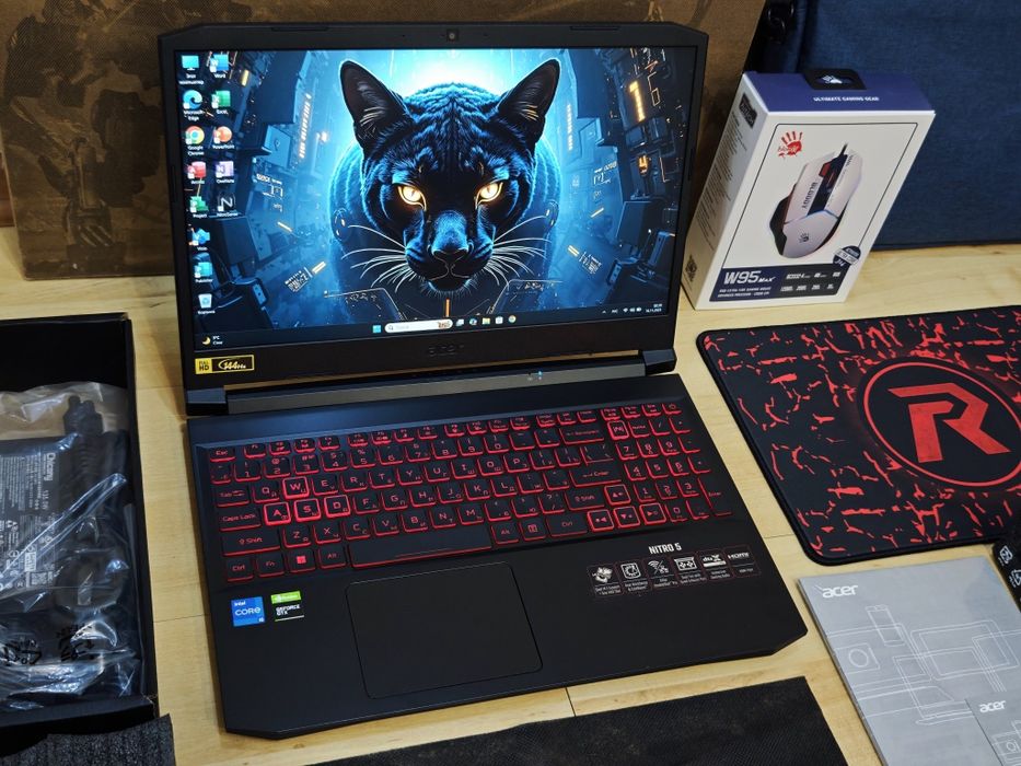 Игровой ноутбук Acer Nitro 5 Core i5 11 gen SSD M2 1TB срочно продам
