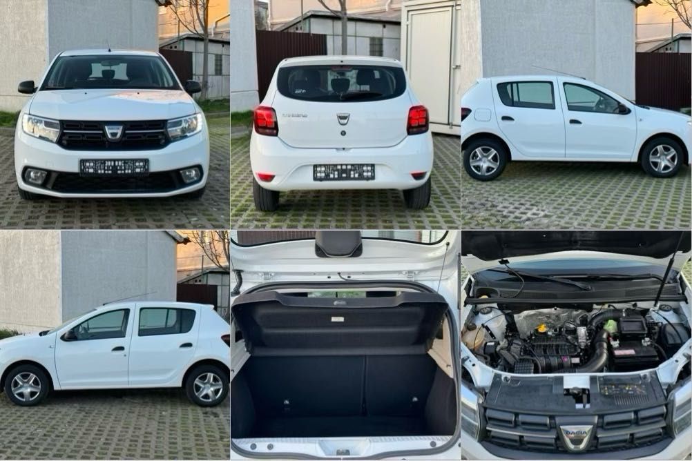 Dacia Sandero 2018 1.0 Benzină Euro 6 Import Franta 37.000 Km