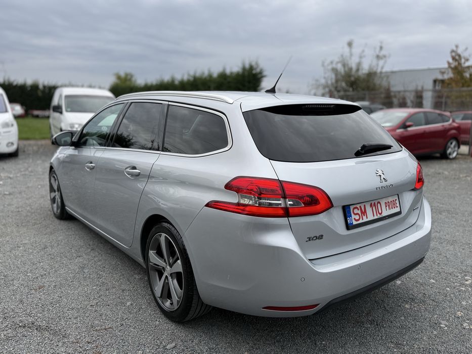 Peugeot 308 Allure 2.0 Blue-HDI 150cp, 08/2014, Euro6, LED, Navi, RATE