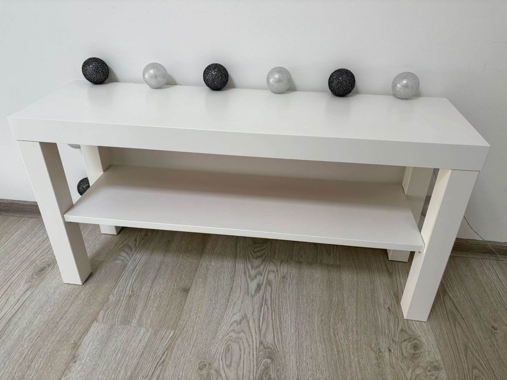 Bancă TV, albă IKEA