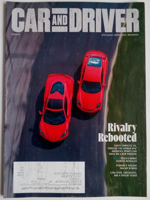 Колекция списания за автомобили Car & Driver Motor Trend Road & Track