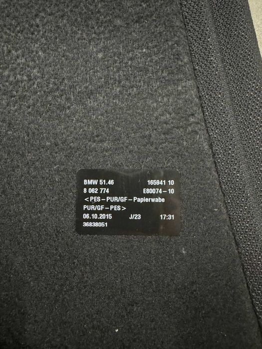 BMW F36 кора за багажник