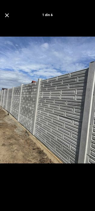 Gard din beton armat