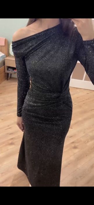 Платье вечернее черное