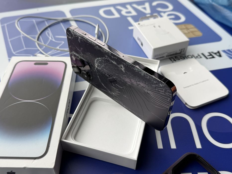 iPhone 14 Pro Max•512GB•Deep Purple Neverlocked/Spart Spate