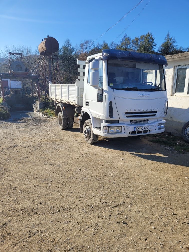 Iveco eurocargo 7.5To basculabil 3 parti