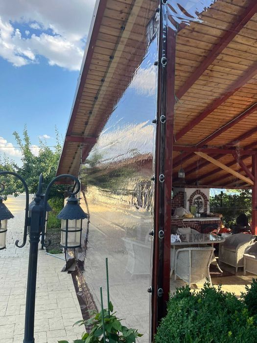 Inchideri terase-Folie transparenta-Cristal