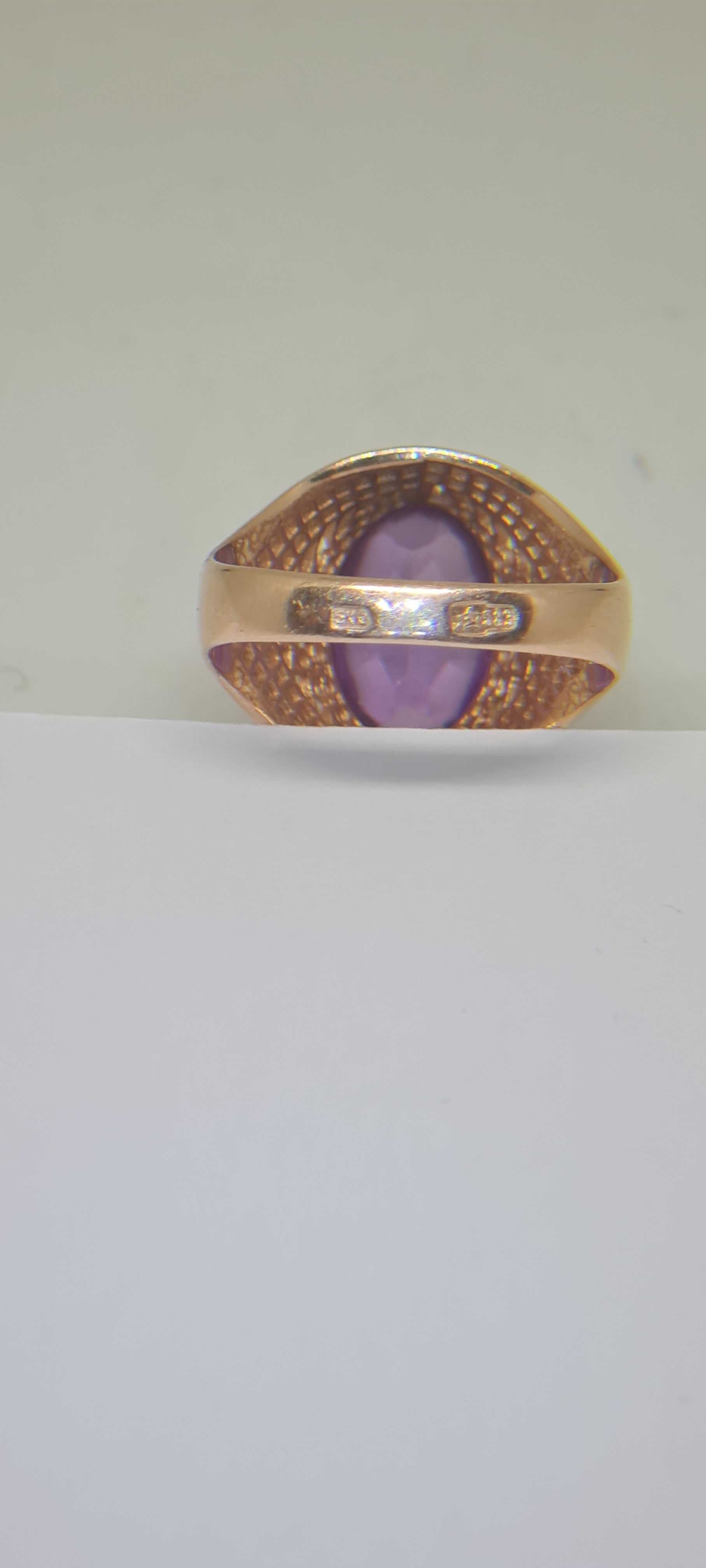 Красив руски/съветски златен пръстен