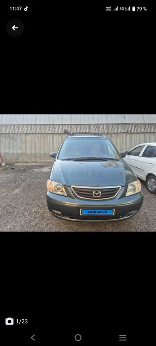 Продам машину Mazda MPV 2001 в хорошем состоянии