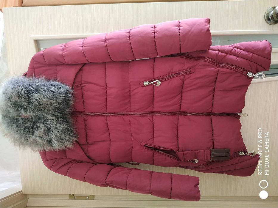 Зимняя куртка с мехом