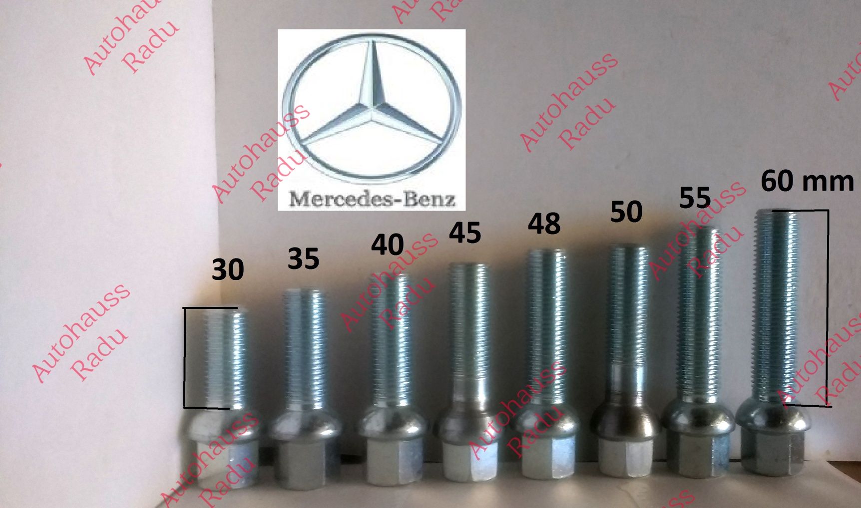 Flanșe distantiere Mercedes 10 12 15 17 20  mm