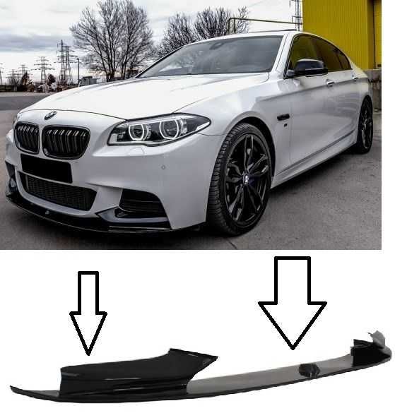 Prelungire Bara Fata BMW Seria 5 F10 (2011-2017) Negru Lucios