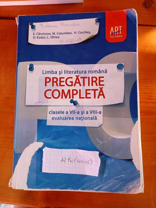 Culegeri si carti gimnaziu.