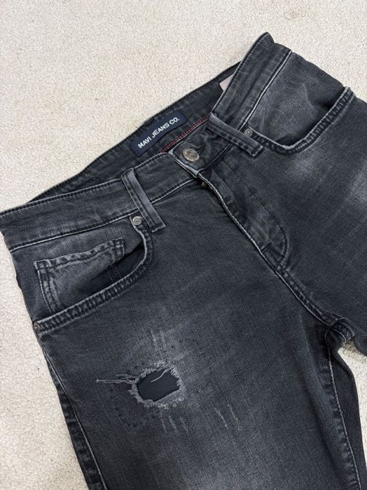 Джинсы чёрные мужские