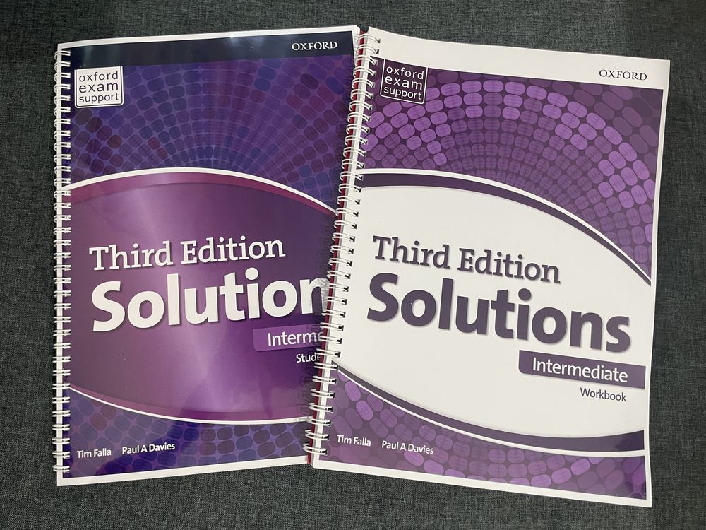 Solutions intermediate third edition все уровни учебника