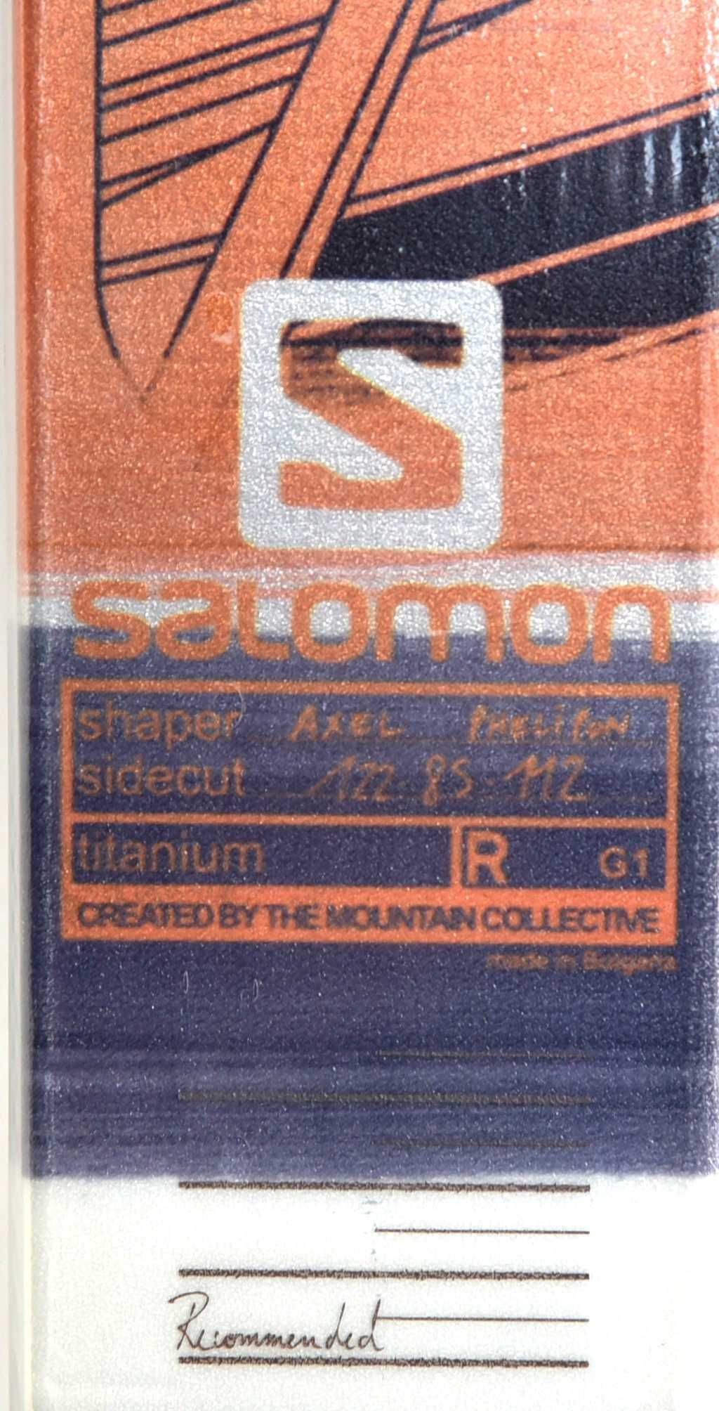 Нови ски Salomon  twin tip freeride_freestyle от 140см до 161см