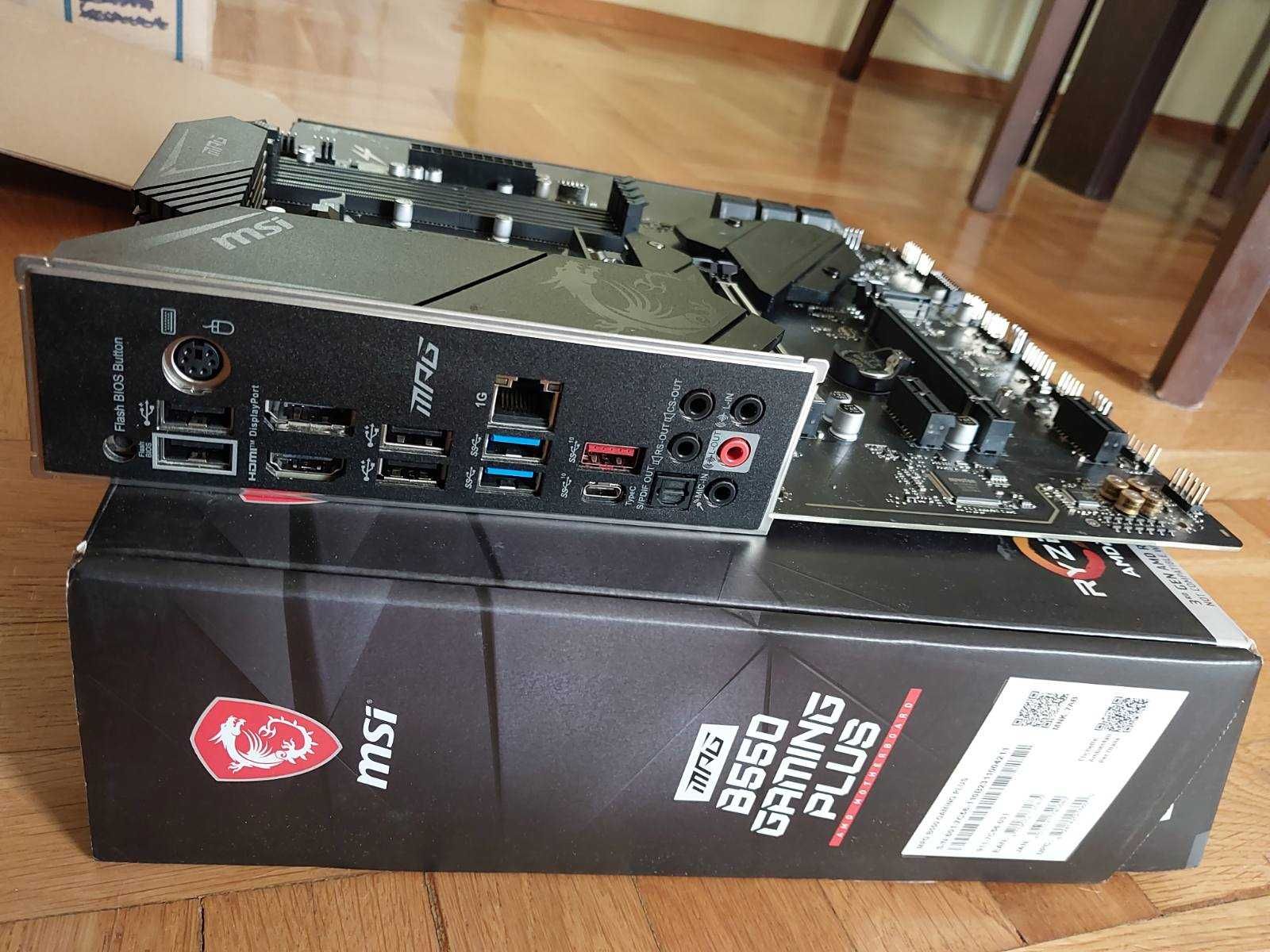 AMD Ryzen 7 5800Х + MSI B550 Gaming Plus
