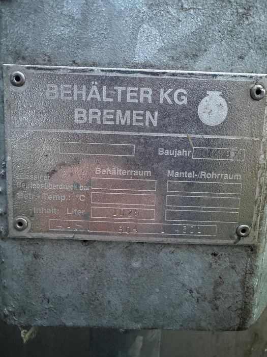 Bazin Inox 1000 litri