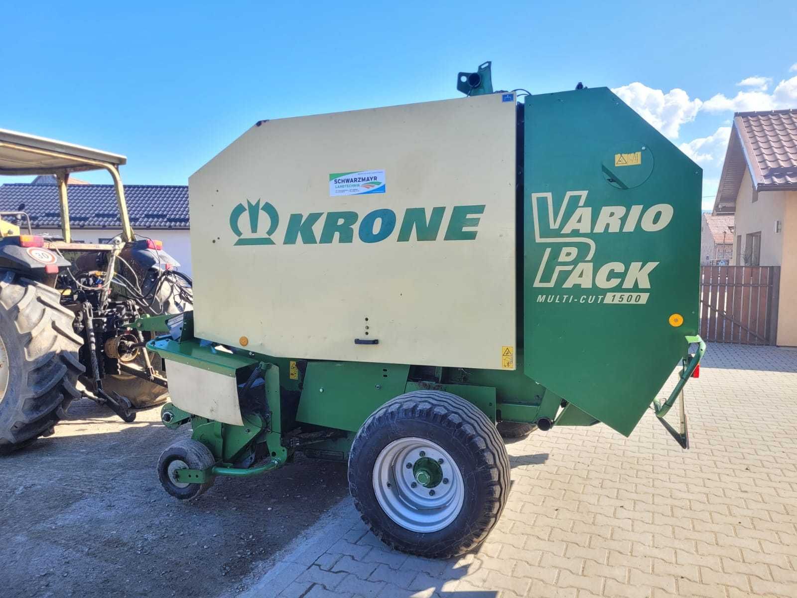 Presa baloti rotunzi Krone Vario Pack 1500