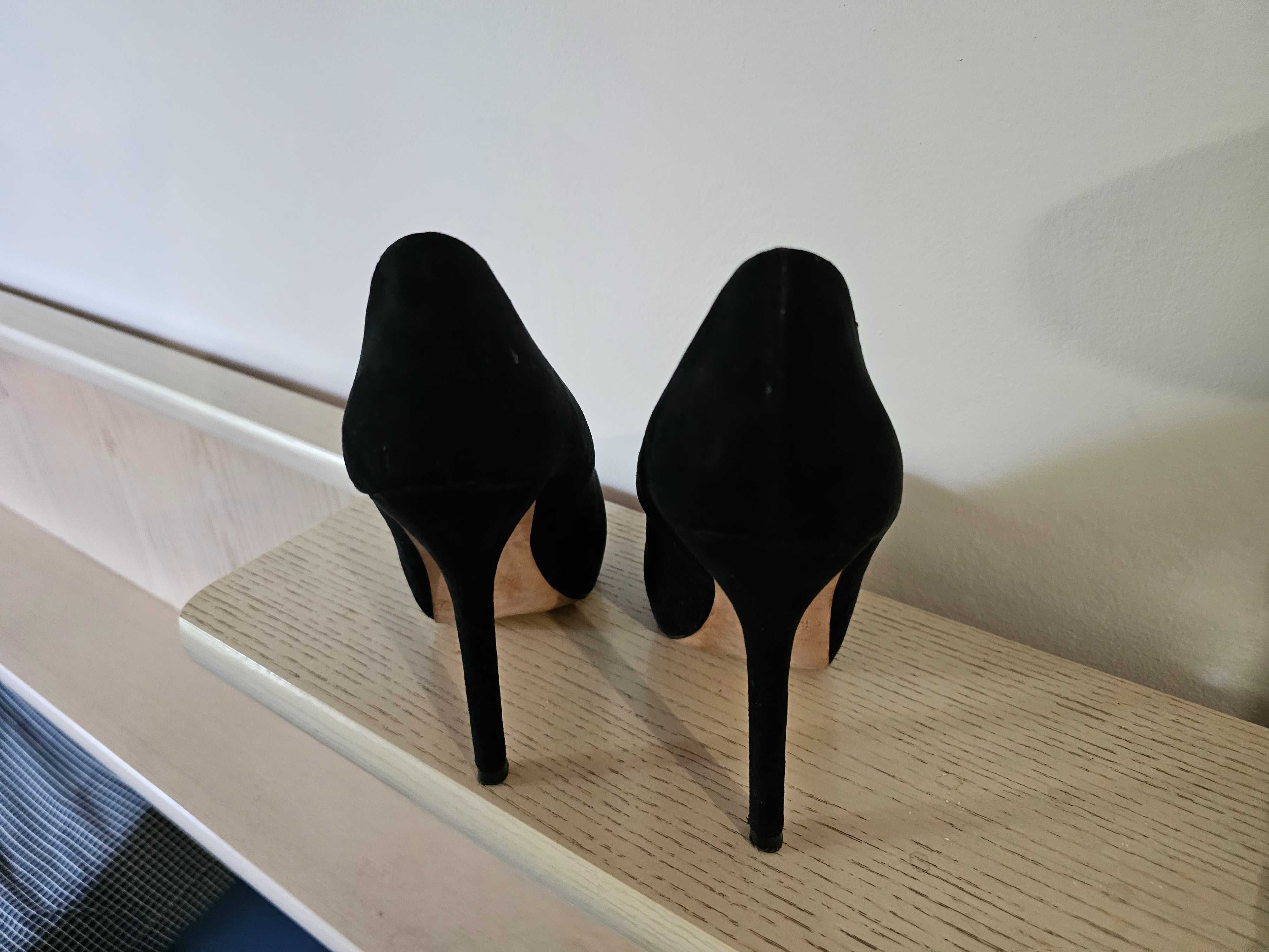 Обувки официални Zara basic 36 дамски на ток