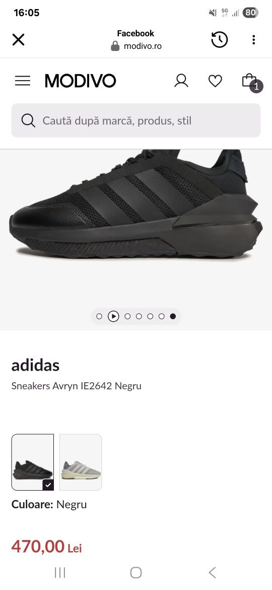 ADIDASI ADIDAS AVRYN NOI 42,5 IN CUTIE* nike,puma,asics,reebok