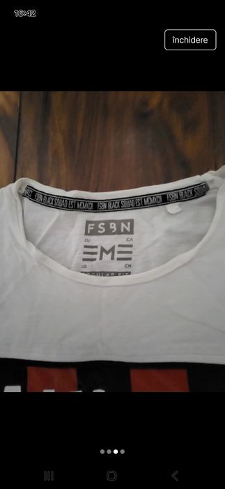 Tricou FSBN Oakland Black Squad, marimea M