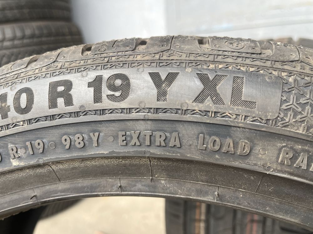 2 бр. нови летни гуми 245/40/19 Barum DOT 0818