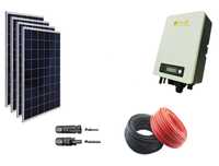 1кв соларна фотоволтаична система за мрежово свързване