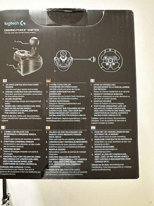 Schimbator de viteze Logitech Driving Force Shifter Nou