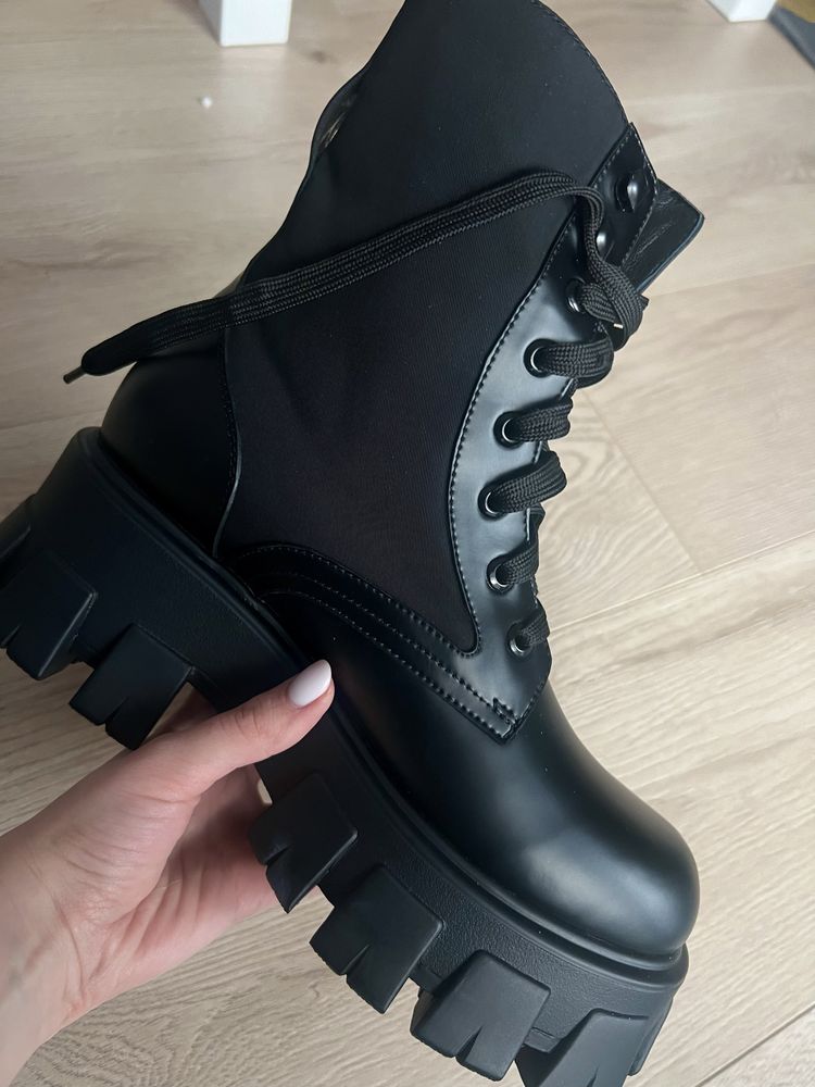 Prada Boots Monolith