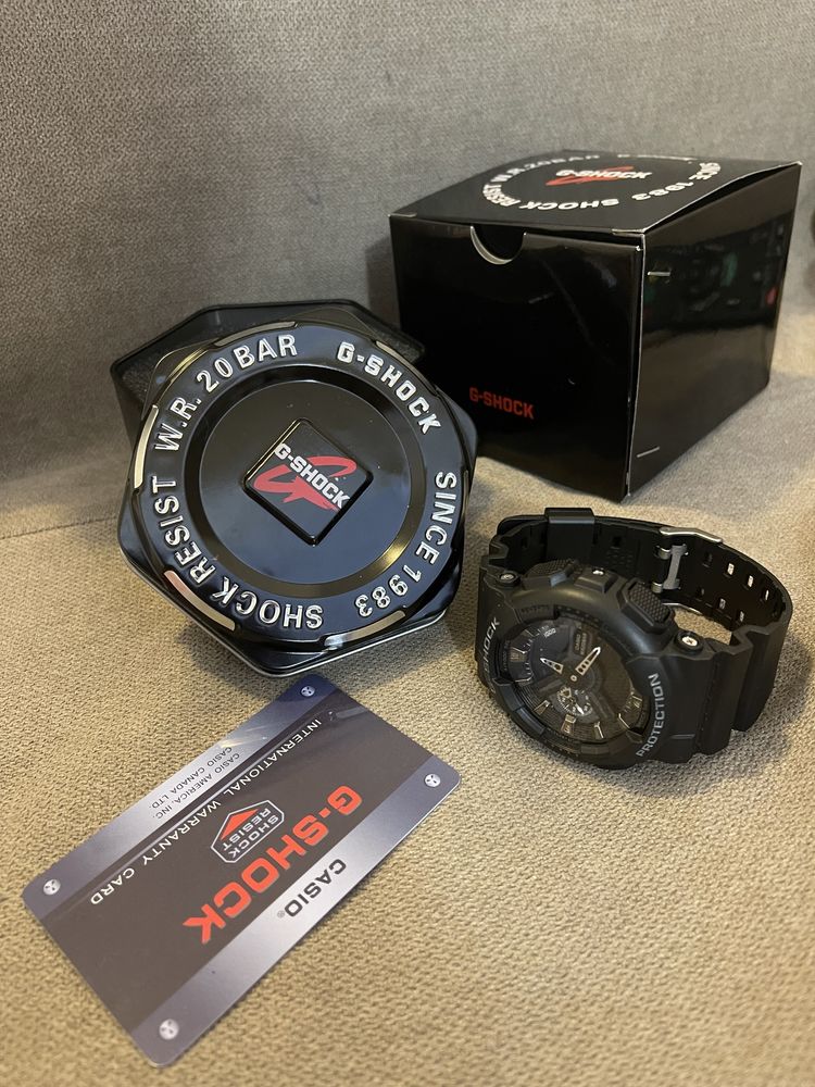 Уникален часовник G-Shock black edition чисто нов !