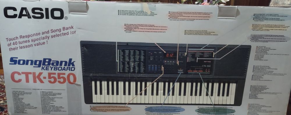 Синтезатор CTK 550