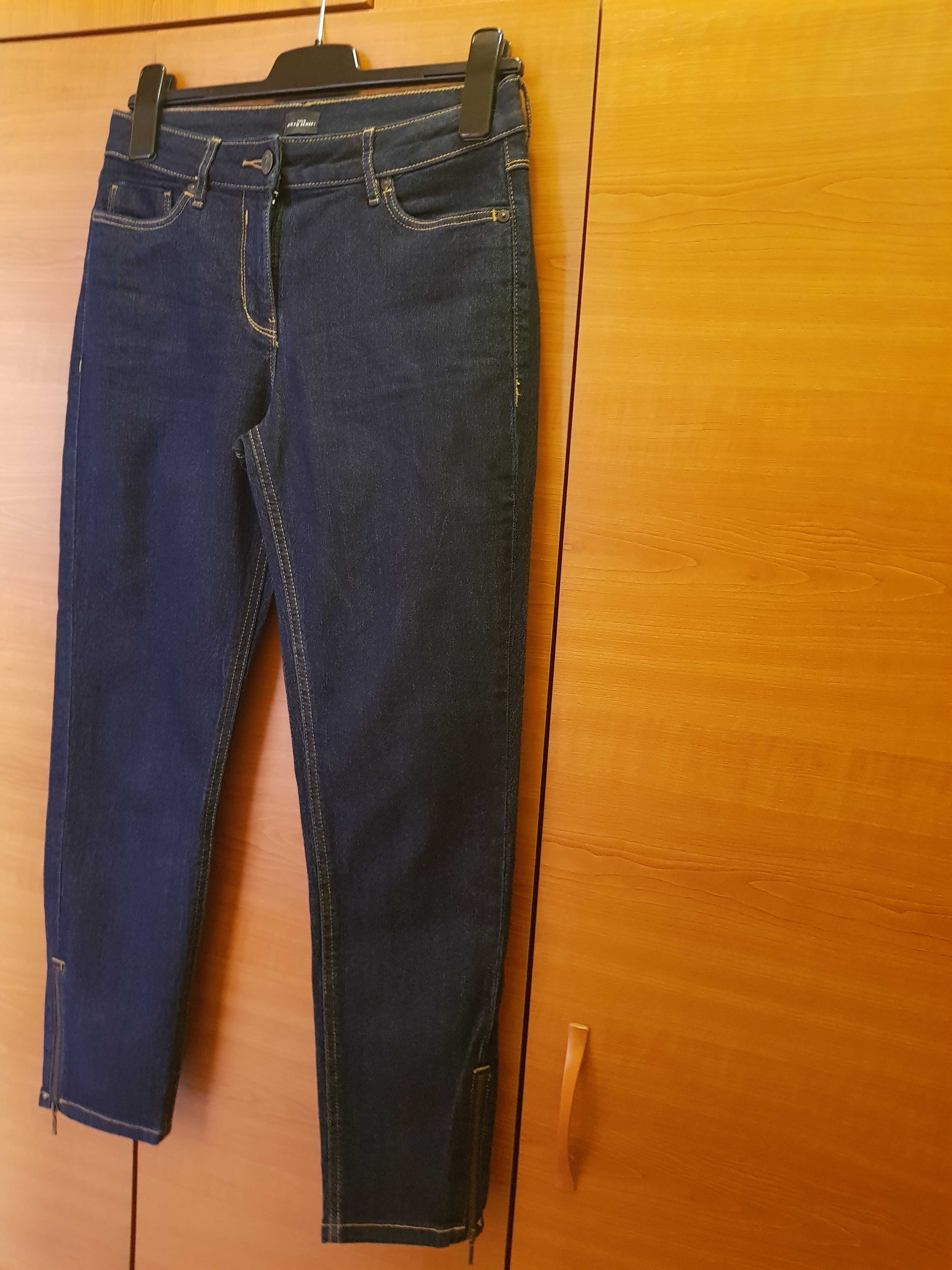 jeans damă bleumarin, mărimea 44