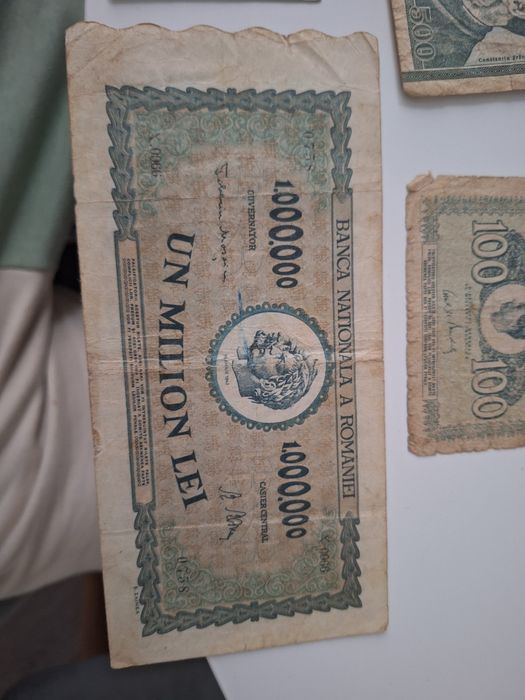 Vând lot de bancnote România