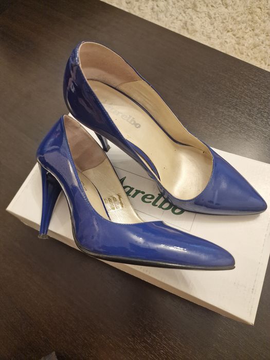 Pantofi Piele Lacuita 39